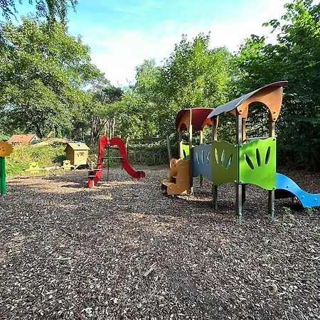 Houten Op 5 Sterren Park Met Zwembad * エルメロ